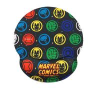 WONDEE Marvel Ergonomic Mouse Pad with Hand Rest That Gives You Strength, Gel Mouse Pad with Wrist Rest, Marvel Avengers Gifts