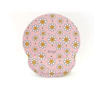 Wondee Mr Wonderful Pink Daisy Mouse Pad - Mouse Pad Wrist Rest Gel Ergonomic - Children's Mouse Pad for Girls and Women - Mr Wonderful Original Gifts