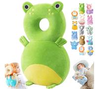 Wonder Baby Head Protector Backpack - Fall Protection Pillow for Walking (Frog)