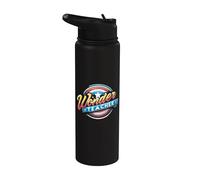 Wonder Back to School Teacher Student Woman Stainless Steel Insulated Water Bottle