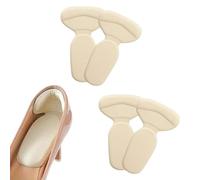 Wonder Care 2Pcs (2 Pair) Shoe Insole Heel Cushion Pad, Self Adhesive Reusable High Heel Grips for Losse Shoes, Shoe Bite Protectors, Heel Liners for Comfort & Heel Pain Relief