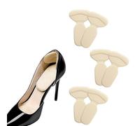 Wonder Care 2Pcs (3 Pair) Shoe Insole Heel Cushion Pad, Self Adhesive Reusable High Heel Grips for Losse Shoes, Shoe Bite Protectors, Heel Liners for Comfort & Heel Pain Relief