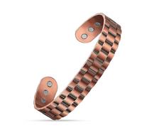 Wonder Care Copper Hand Bracelet For Women And Men|Magnetic Copper Cuff Bracelet|One Size, Metal, Created Turquoise