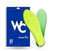 Wonder Care Memory Foam Shoe Insoles for Women Shock Absorbing Sports Shoe Insoles for Men and Women Cuttable Soft Breathable Honeycomb Orthotic Replacement Inserts (Size 6-7 UK)