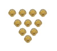 Wonder Care | Metal Gold Lamp Oil Lamps for Indoor Use Diwali Diya Lamp| Decor for Diwali| Inside Home Decorations |Table Decor Centerpiece for Diwali puja|Ganesh chaturthi|Navratri (Pack of 10)