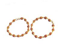 Wonder Care Natural stone Beads Rakhi Bracelet Rakhi For Brother Rakhi Gift for Brother Rakhi Gift Set rakhi bracelet for brother bracelet set rudraksh bead bracelet rakhi bracelet with plate set