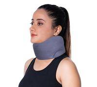 Wonder Care Neck Support Collar for Neck Discomfort and Stability. Soft Foam Wraps Keep the Neck Steady for Relief from Pressure. Suitable for Women & Men. Color:Grey large