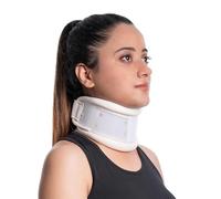 Wonder Care-Rigid Cervical Collar Plastic Neck Support Brace Adjustable Height Collar Neck Support Brace Wraps Aligns & Stabilizes Vertebrae Neck Brace for Neck support for women & men