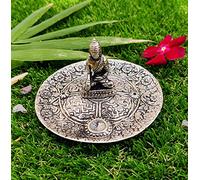 Wonder Care WC_ Buddha Incense Burner Holder Statue Plate Decorative Items for Home and Living Room | Buddha Plate with Bag