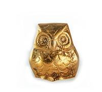 Wonder Care WC Metal Owl Sculpture Small Decorative Owl for Bird Control Vastu Shastra and Fengshui Knick knacks for Home Owl Small Figurine