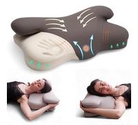 Wonder Comfortpad Memory Foam Neck Pillow Cushion, Pain relief, Medical aid, Orthopedic Cervical neck support for Side/Back/Stomach Sleepers, Quality BRITISH brand