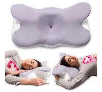 Wonder Comfortpad Memory Foam Sleep Pillow Cushion, Supportive Orthopedic Neck Pillow, ideal for back, front and side sleepers, Cervical shape, British Company