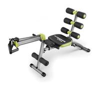 Wonder Core 2 - 12 in 1 Exercise Machine - Built in Twisting Seat and Rower for At Home Gym Workouts - Core Strength Training - Tone Tighten and Sculpt Abs - Grey