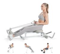 Wonder Core Pro Max - Ab Machine for Stomach Workout, Ab Workout Equipment for Home Gym Trainer, 4-in-1 Exercise Equipment - Rowing, Leg Press, Glider, Roman Chair