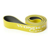 Wonder Core Pull Up Band 4.4cm Yellow and Grey Resistance Loop Fitness WOC048