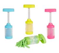 Wonder Factory Never Dry Dough Extruder - Contains 74mL Dough, Colourful Modelling Compound, Does Not Dry Out, No Gluten, and Smells Nice, Creative Toys for Children