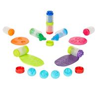 Wonder Factory Never Dry Dough & Sand Mega Box Set - Includes 4 Tubes of 59mL Dough & 4 Tubes of 89mL Sand, Does Not Dry Out, No Gluten, and Smells Nice, Creative Toys for Children