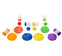 Wonder Factory Never Dry Single Dough - 74ml of Dough in a Single Colour, Includes One 4-in-1- Tool, Modelling Compound, Does Not Dry Out, No Gluten, and Smells Nice, Creative Toys, Assortment