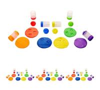 Wonder Factory Never Dry Single Dough - 74ml of Dough in a Single Colour, Includes One 4-in-1- Tool, Modelling Compound, Does Not Dry Out, No Gluten, and Smells Nice, Creative Toys, Assortment