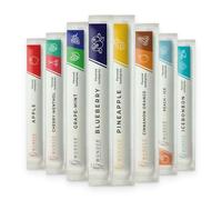 Wonder Flavoured Toothpicks (80 Pack) - Individually Wrapped, 8 Flavour Mix, Fresh Breath, Gum Alternative, Sugar-Free & Vegan, Portable Oral Care, Helps Reduce Nail Biting