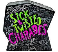 Wonder Forge Sick & Twisted Charades Party Game for Adults Age 18 & Up - 1,000 Outrageous, Salacious, Hilarious Words to act Out!