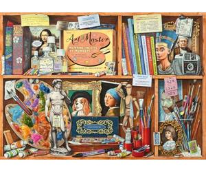 Wonder Forge The Artist's Cabinet 1000 Piece Jigsaw Puzzle for Adults | Unique, Perfectly-Fitting Pieces | Fun, Vibrant Imagery | Amazon Exclusive