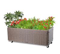 WONDER GARDEN Raised Garden Bed-Planter Box - Raised Garden Beds Outdoor for Vegetables Flower Herb Backyard Patio