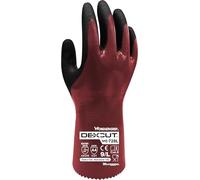 Wonder Grip 12 x Gloves WG-728L DEXCUT Water & Liquid Resistant Fully Coated EN388 4543 (10 / XL)