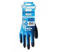 Wonder Grip Blue Latex Aqua Double Layer Glove Workwear: 10 (X Large) Blue Latex Aqua Double Layer Glove