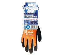 Wonder Grip Orange Latex Thermo Plus Double Layer Glove Workwear: 10 ( Orange Latex Thermo Plus Double Layer Glove