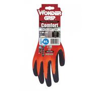 Wonder Grip Red Latex Comfort Double Layer Glove Workwear: 9 (Large) Red Latex Comfort Double Layer Glove