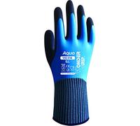 Wonder Grip WG-318 Aqua Waterproof gloves, blue/black, XXL/11