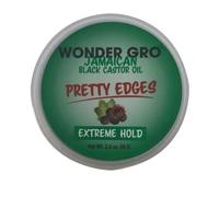 Wonder Gro Jamaican Black Castor Oil Pretty Edges Extreme Hold 68 g