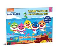 PINKFONG BABY SHARK - FIN-TASTIC FAMILY : GIANT COLORING AND ACTIVITY BOOK