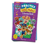 Wonder House Books Practice Makes PAWfect Paw Patrol Giant Coloring Book For Kids.