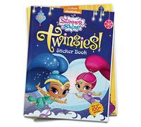 Wonder House Books Twinsies - Sticker Book For Kids (Shimmer And Shine).