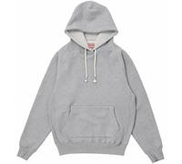 Wonder Looper Double Heavyweight French Terry Pullover Hoodie - Heather Grey XL XL