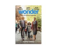 Wonder Movie Poster Decorative Painting Canvas Wall Art Living Room Poster Bedroom Painting Wall Art Picture Print Modern Family Room Decor 12 x 18 Inches (30 x 45 cm)