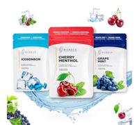 Wonder Toothpicks - in 3 Refreshing Flavors Fresh Breath Pack - Chewing Gum Plastic-Free - Stop Nail Biting - Fresh Breath with Flavoured toothpicks - Teeth Cleaning to go