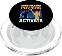 Wonder Twin Powers Activate Twins Brother Sister Sibling PopSockets PopGrip for MagSafe