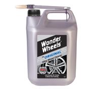 Wonder Wheels The Original Alloy Wheel Cleaner - 5L - Auto Express Best Buy - Easy to Apply - Application Brush Included - Cuts Through Dirt Grease Brake Dust Instantly Leaves an Outstanding Shine