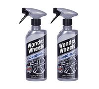 Wonder Wheels Origional Alloy Cleaner - Instant Dirt, Grease and Break Dust Cleaning Spray - Acid Free - Set of two 600ml