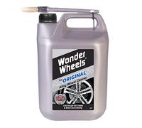 Wonder Wheels The Original Alloy Wheel Cleaner - 5L - Auto Express Best Buy - Easy to Apply - Application Brush Included - Cuts Through Dirt Grease Brake Dust Instantly Leaves an Outstanding Shine