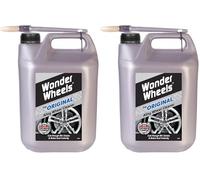 Wonder Wheels The Original Alloy Wheel Cleaner - 5L - Auto Express Best Buy - Easy to Apply - Application Brush Included - Cuts Through Dirt Grease Brake Dust Instantly Leaves an Outstanding Shine