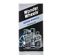 Wonder Wheels Wwf001 Super Wheels Finishing Kit Cleaner Tyre Gel Sealant X 3