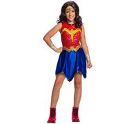Wonder Woman 1984 Girls Fancy Dress DC Comic Book Superhero Kids Childs Costume