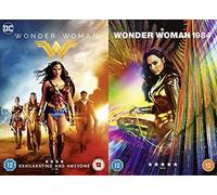 Wonder Woman 2 Movie Collection DVD - Wonder Woman / Wonder Woman 1984 - DC Wonder Woman 2 Movie Complete Collection DVD