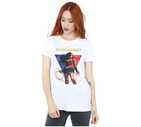 Wonder Woman 80th Anniversary Believe In Wonder Pose Cotton Boyfriend T-Shirt DC Comics White XXL