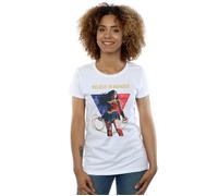Wonder Woman 80th Anniversary Believe In Wonder Pose Cotton T-Shirt DC Comics White XL