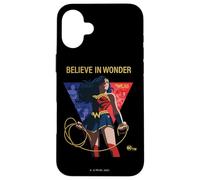 Wonder Woman 80th Believe in Many Faces of Wonder Case for iPhone 16 Plus
